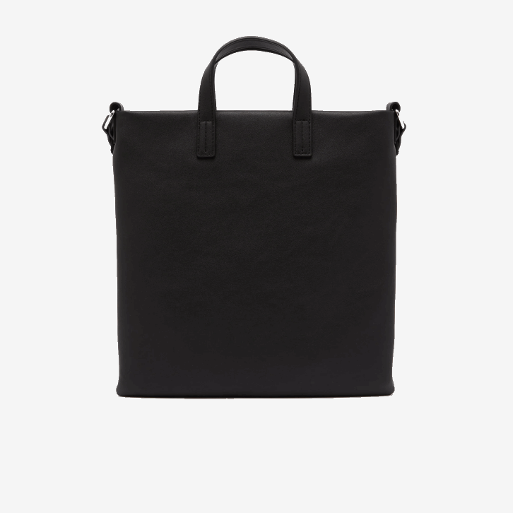 mulheres Lacoste preto branco 279 saco de compras de coordenadas geográficas de contraste 08D02829