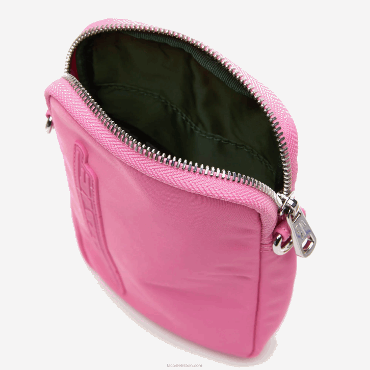 mulheres Lacoste rosa selvagem corrida m00 suporte de smartphone de marca de contraste 08D01977