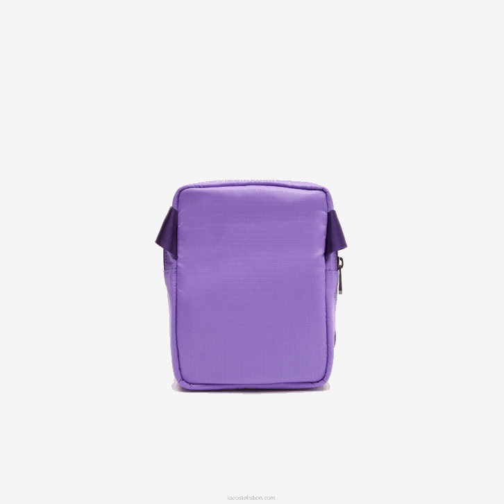 mulheres Lacoste samui noir neva k27 bolsa transversal com zíper vertical de marca 08D02089
