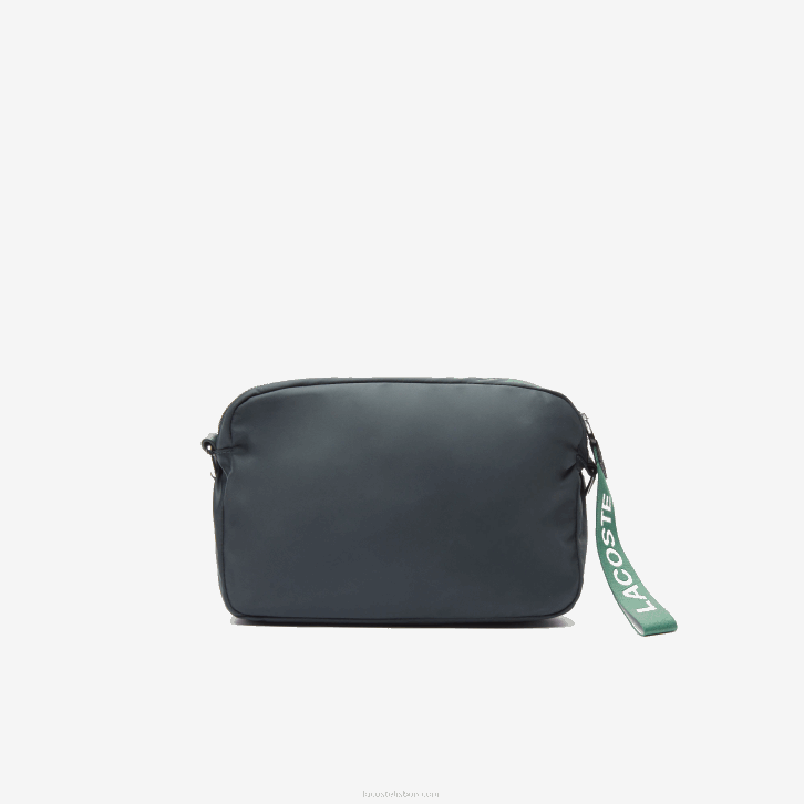 mulheres Lacoste sinopla b43 bolsa crossover com patch de assinatura 08D02858