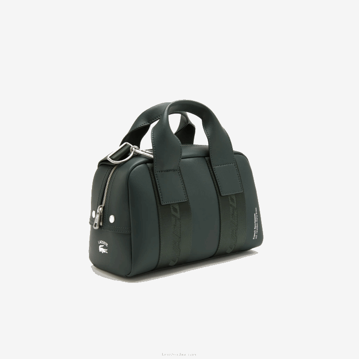 mulheres Lacoste sinopla b43 bolsa esportiva com inscrições em contraste 08D02107