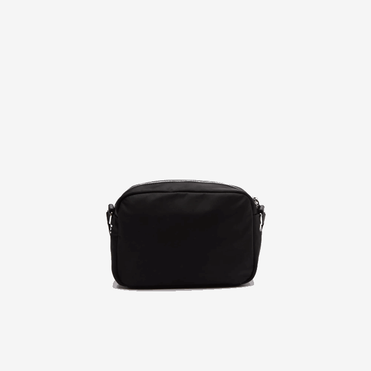 mulheresminecraft noir blanc k00 bolsa de ombro com estampa de nylon lacoste x minecraft 08D02838