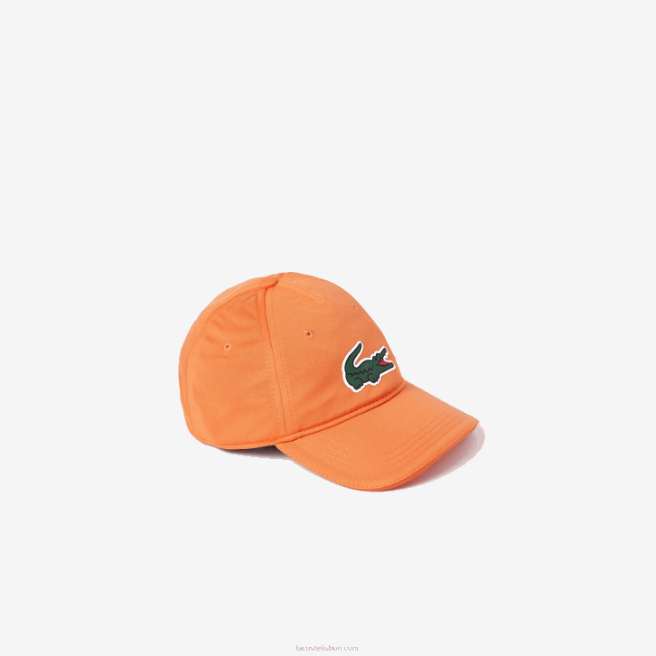 mulheres Lacoste laranja 5qp chapéu aberto de miami 08D02339