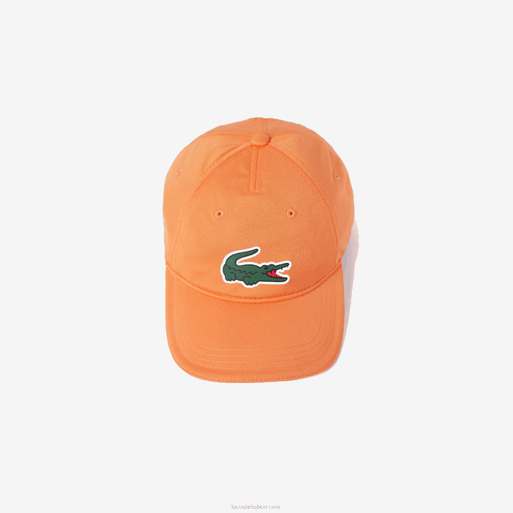 mulheres Lacoste laranja 5qp chapéu aberto de miami 08D02339