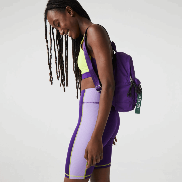 mulheres Lacoste samui k66 mochila puller com patch de assinatura 08D02862