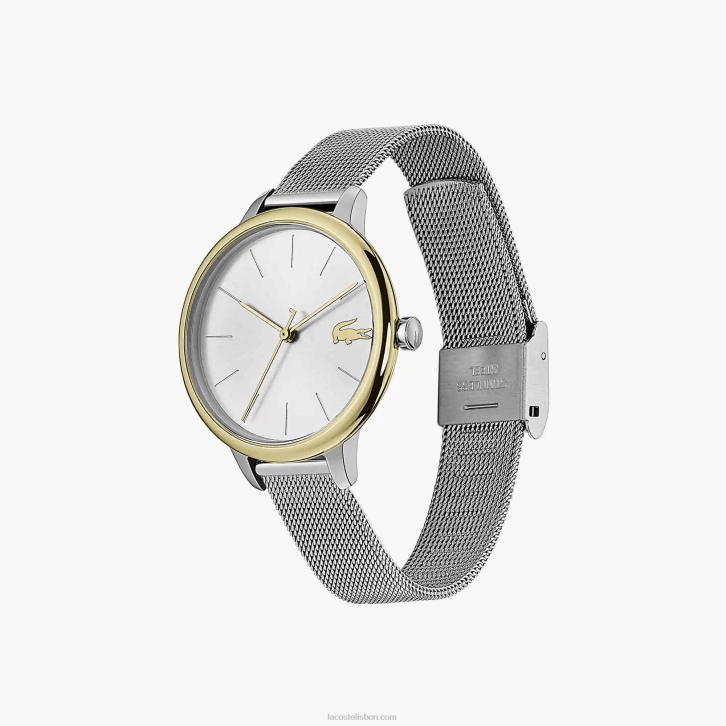 mulheres Lacoste prata 000 relógio de cannes 08D02916