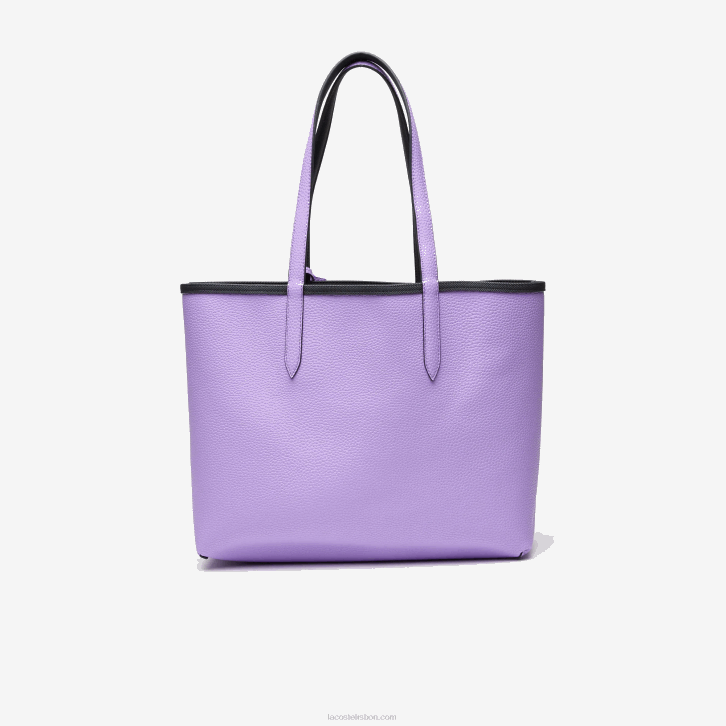 mulheres Lacoste abimes neva k56 bolsa tote bicolor reversível anna 08D02777