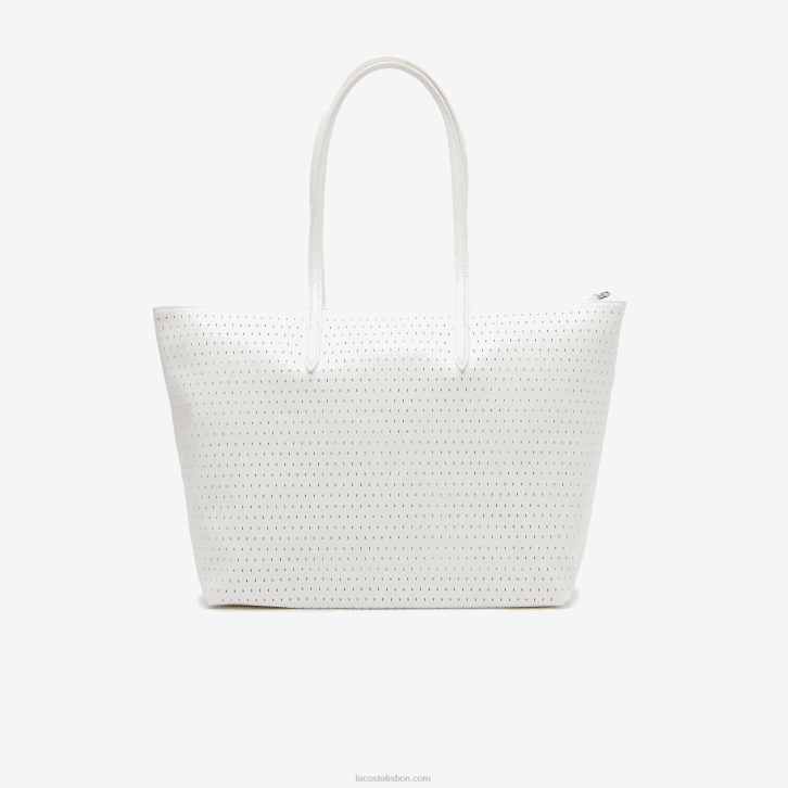 mulheres Lacoste farinha a56 l.12.12 bolsa grande perfurada 08D02761
