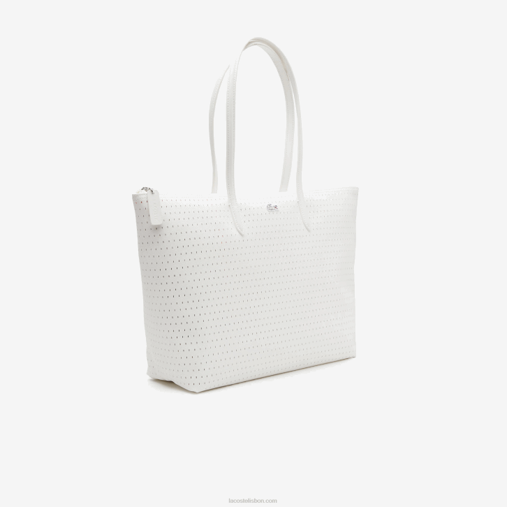 mulheres Lacoste farinha a56 l.12.12 bolsa grande perfurada 08D02761