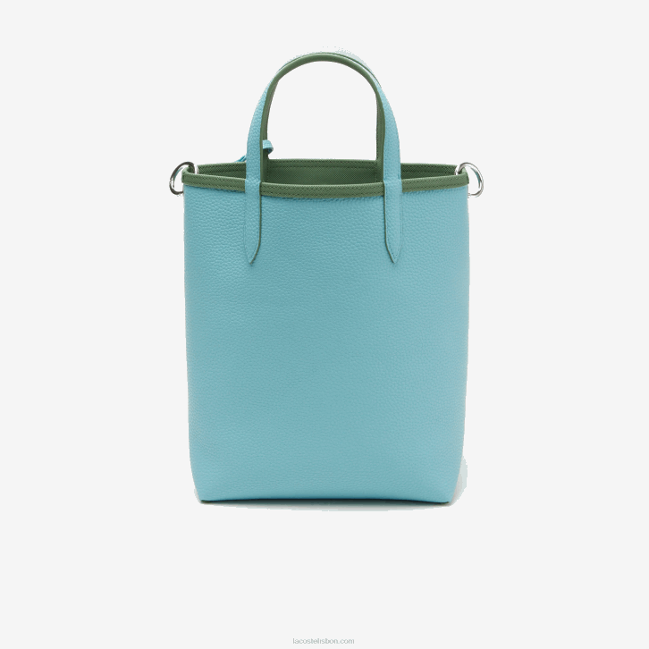 mulheres Lacoste frene litoral l49 bolsa tote reversível de lona revestida anna 08D02782