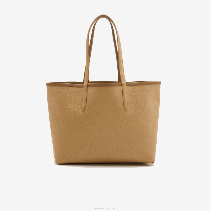 mulheres Lacoste frondoso viennois k60 bolsa tote bicolor reversível anna 08D02778