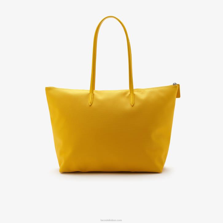 mulheres Lacoste hino g34 l.12.12 conceito bolsa tote com zíper 08D02889