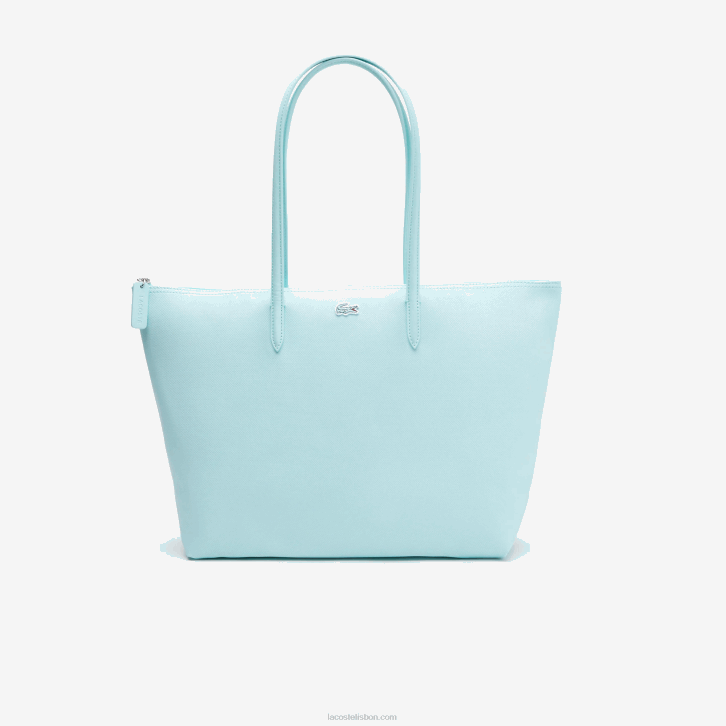 mulheres Lacoste pastilha l33 l.12.12 conceito bolsa tote com zíper 08D02765