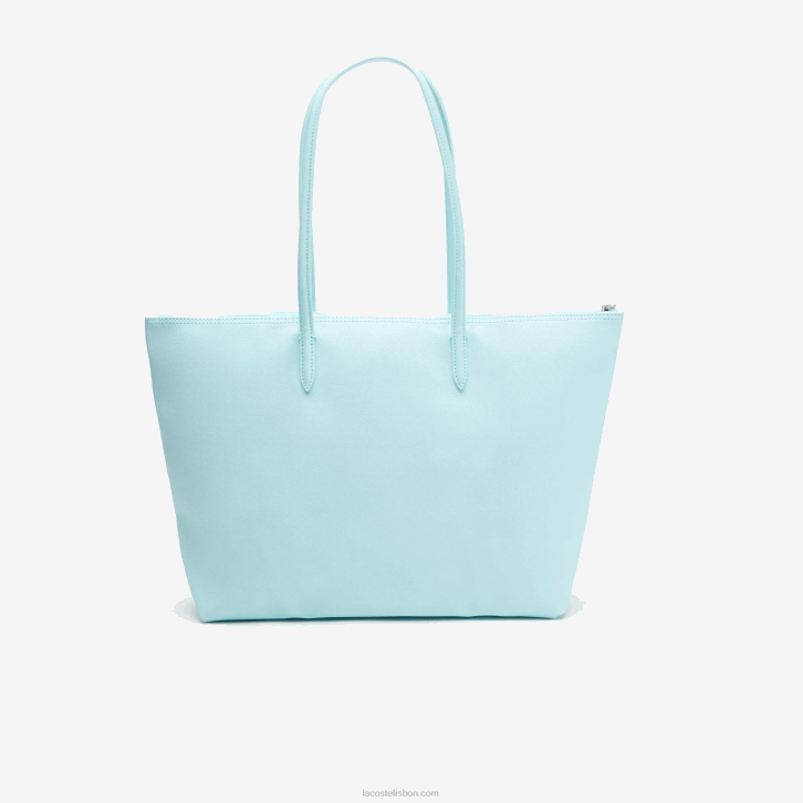 mulheres Lacoste pastilha l33 l.12.12 conceito bolsa tote com zíper 08D02765