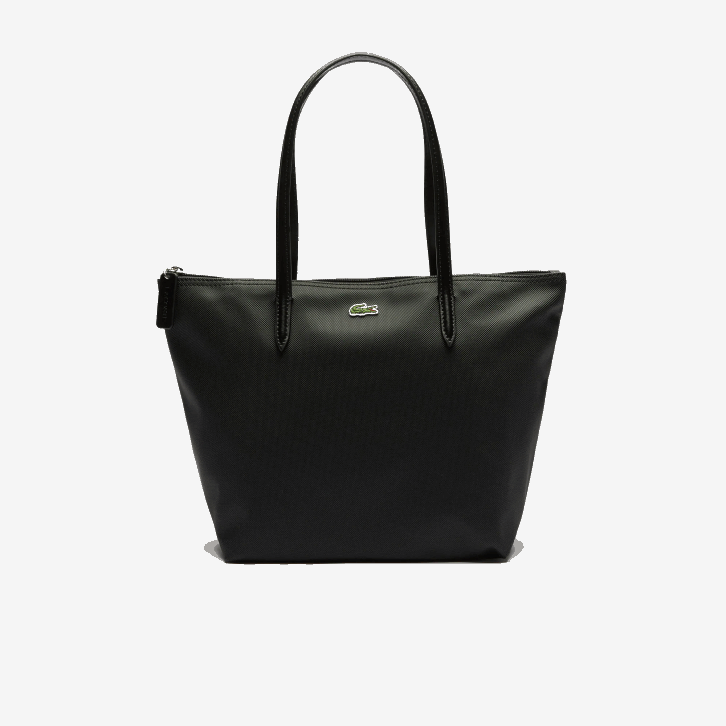mulheres Lacoste preto 000 bolsa pequena com zíper conceito l.12.12 08D02804