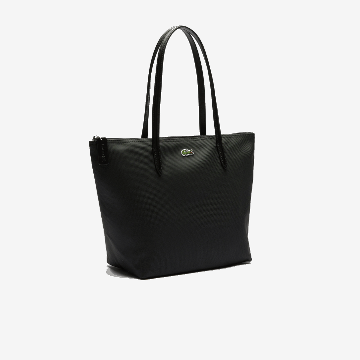 mulheres Lacoste preto 000 bolsa pequena com zíper conceito l.12.12 08D02804