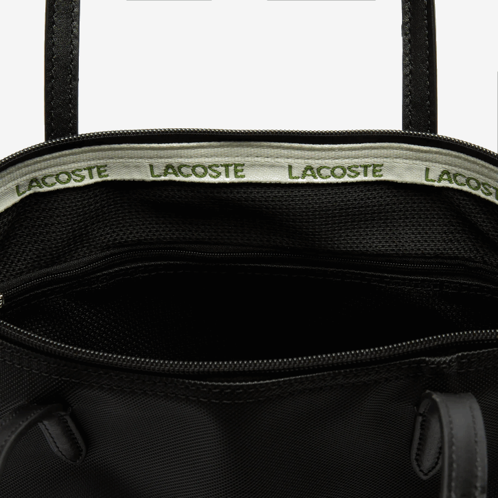 mulheres Lacoste preto 000 bolsa pequena com zíper conceito l.12.12 08D02804