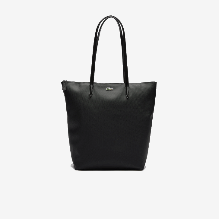 mulheres Lacoste preto 000 l.12.12 conceito de bolsa vertical com zíper 08D02847