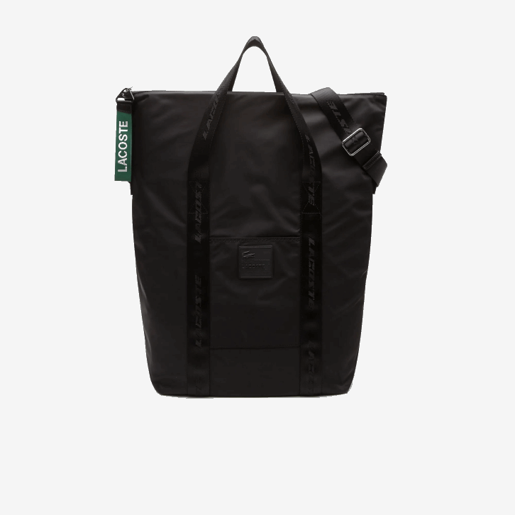mulheres Lacoste preto 000 sacola grande com alça de marca 08D02846