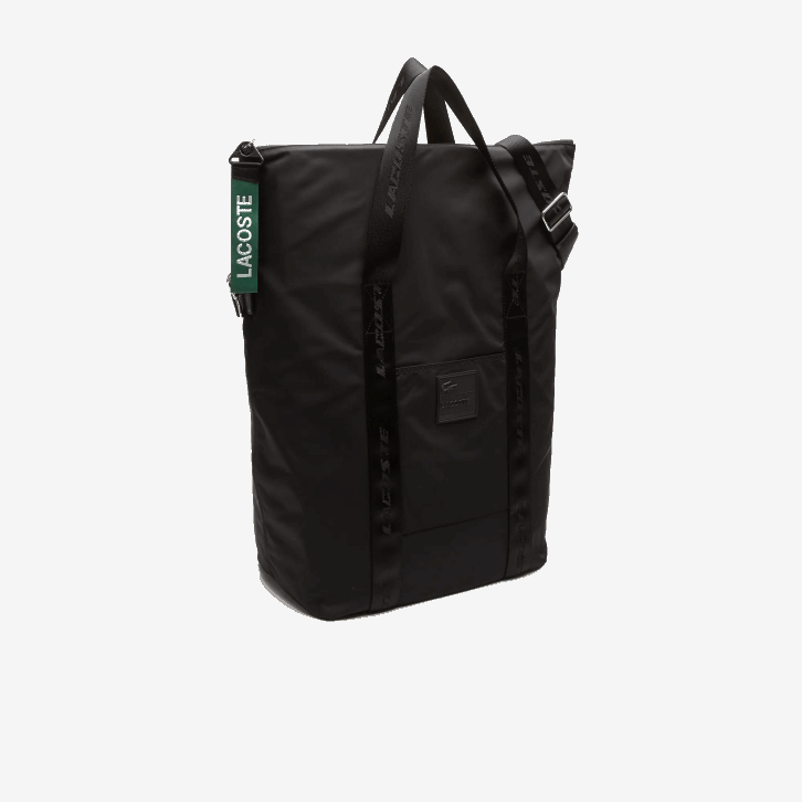 mulheres Lacoste preto 000 sacola grande com alça de marca 08D02846