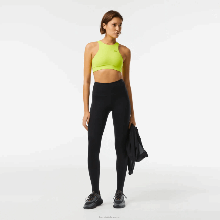 mulheres Lacoste preto 031 perneiras de estribo 08D02539