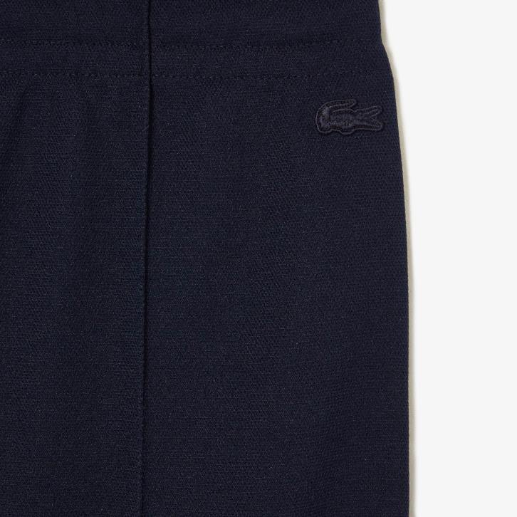 mulheresazul marinho 166 calça esportiva lacoste x goop piquê de duas camadas 08D02667