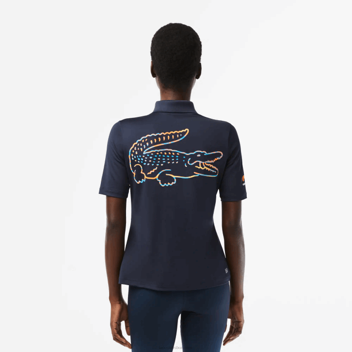 mulheres Lacoste kxe azul pólo esporte miami edição aberta 08D02374