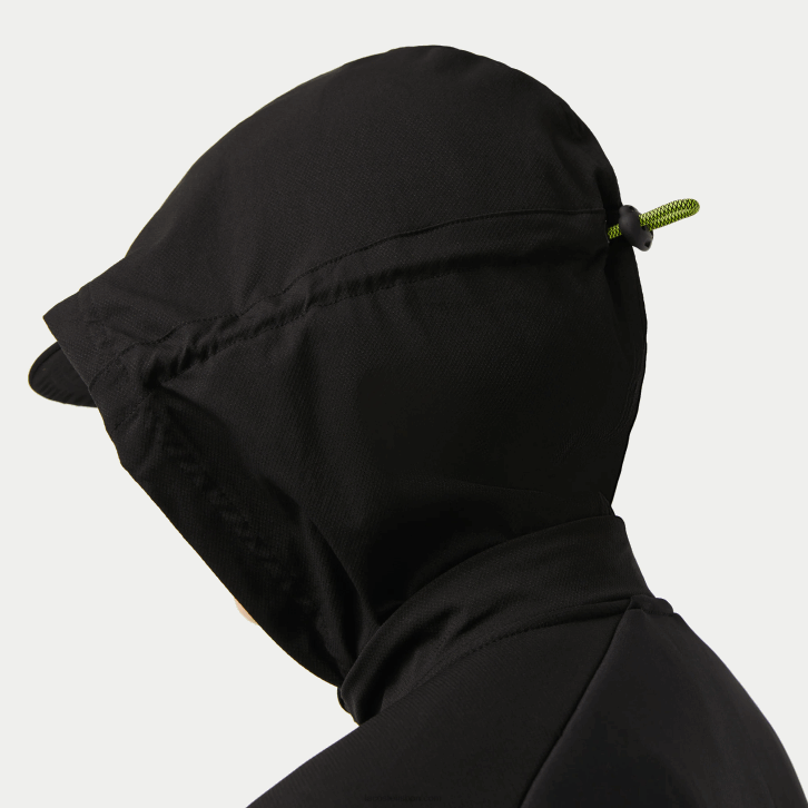 mulheres Lacoste preto 031 moletom esporte solto com zíper 08D02382