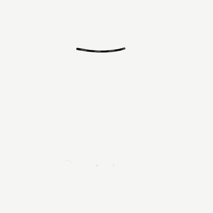 mulheres Lacoste branco 70v saia plissada com elástico de marca 08D02603