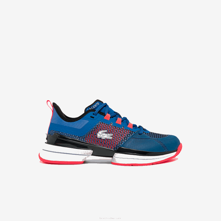 mulheres Lacoste azul branco 221 Tênis Ag-LT21 Ultra Têxtil 08D02745