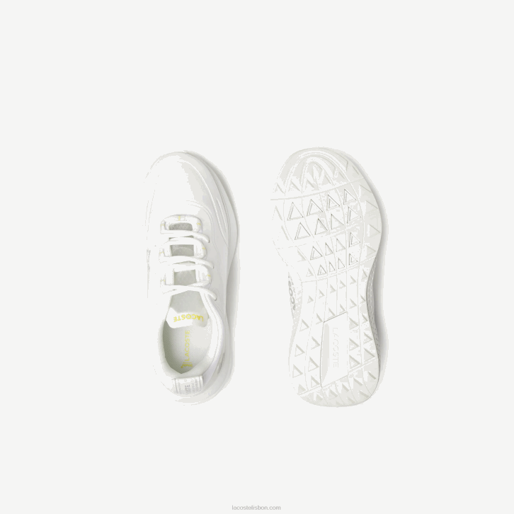 mulheres Lacoste branco 21g sapatilhas têxteis active 4851 08D02724