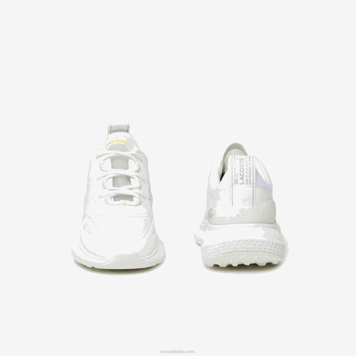 mulheres Lacoste branco 21g sapatilhas têxteis active 4851 08D02724
