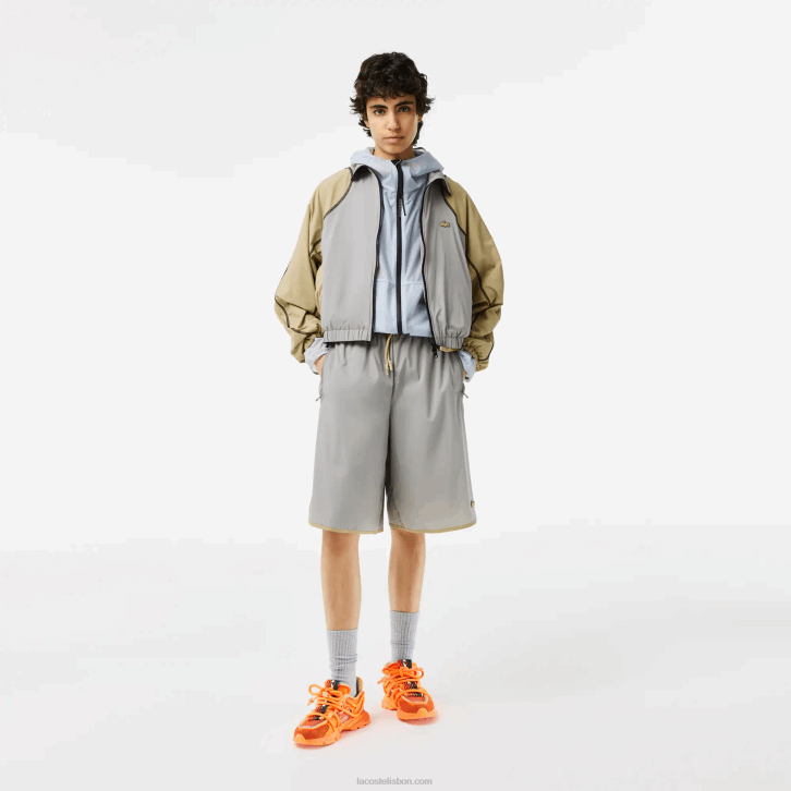 mulheres Lacoste laranja 7a5 tênis l003 active para passarela têxtil 08D02693